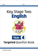 Book cover of: KS2 English Year 4 Targeted Question Book
