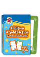 Book cover of: Addition & Subtraction Games Flashcards for Ages 5-6 (Year 1)