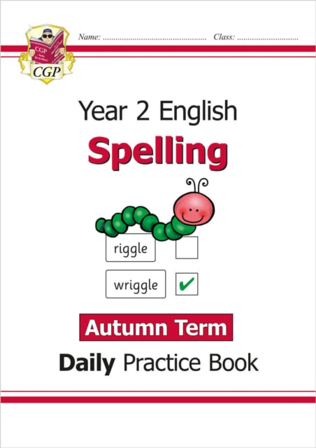Book cover of: KS1 Spelling Year 2 Daily Practice Book: Autumn Term