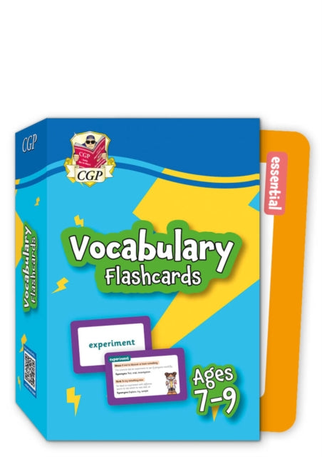 Book cover of: Vocabulary Flashcards for Ages 7-9