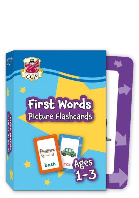 Book cover of: First Words Picture Flashcards for Ages 1-3