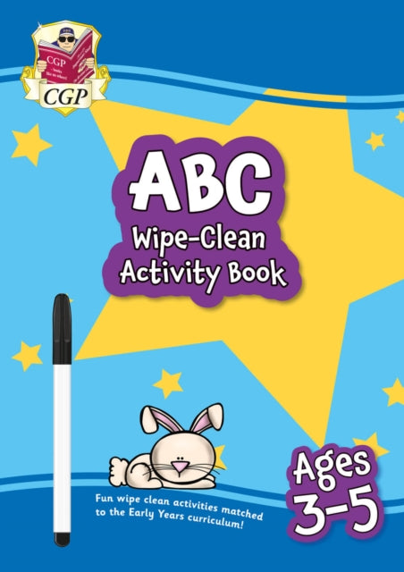 Book cover of: ABC Wipe-Clean Activity Book for Ages 3-5 (with pen)