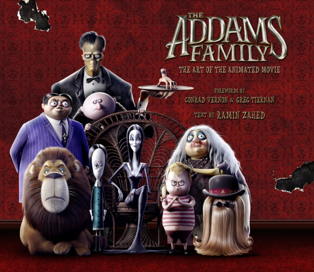 Book cover of: Addams Family: The Art of the Animated Movie. By: Ramin Zahed