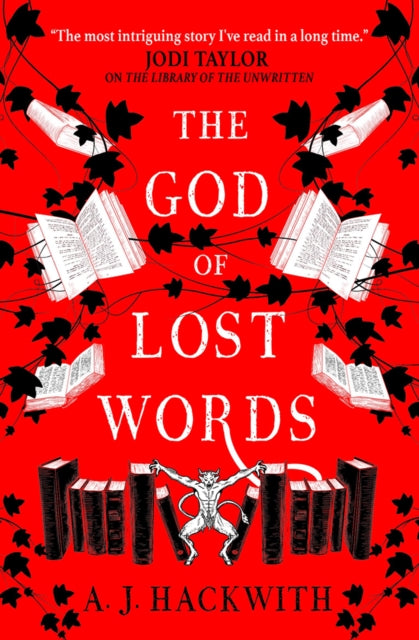 Book cover of: God of Lost Words. By: A. J. Hackwith
