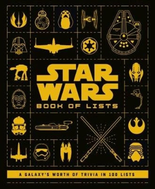 Book cover of: Star Wars: Book of Lists. By: Cole Horton