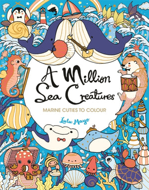 Million Sea Creatures, Marine Cuties to Colour
