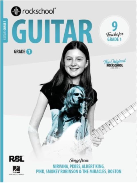 Book cover of: Rockschool Guitar Grade 1 (2024)