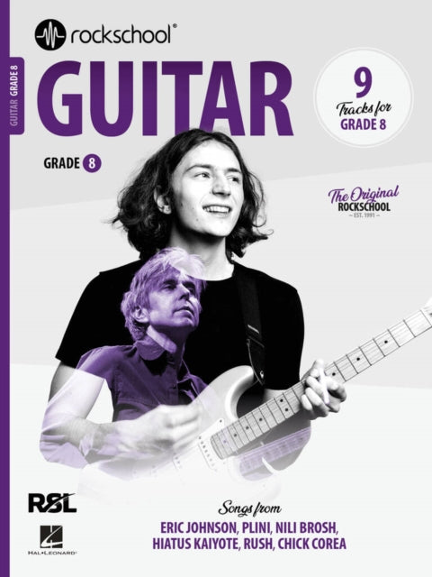 Book cover of: Rockschool Guitar Grade 8 2024