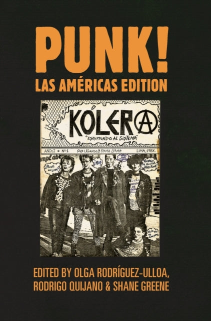 Book cover of: PUNK! Las Americas Edition. By: Olga Rodríguez-Ulloa