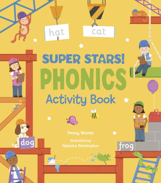 Book cover of: Super Stars! Phonics Activity Book