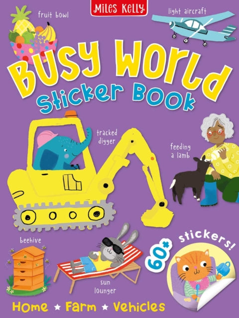 Book cover of: Busy World Sticker Book