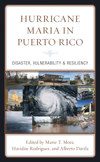 Book cover of: Hurricane Maria in Puerto Rico. By: Havidán Rodriguez