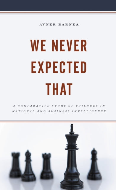 Book cover of: We Never Expected That. By: Avner Barnea