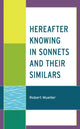 Book cover of: Hereafter Knowing in Sonnets and Their Similars. By: Robert Mueller