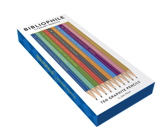 Bibliophile Pencils 9781797203720 Jane Mount