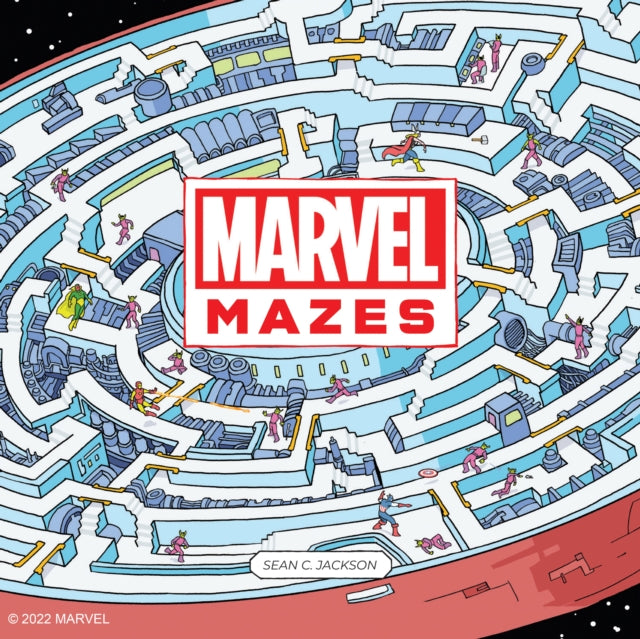 Marvel Mazes 9781797217475 Sean C. Jackson
