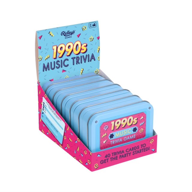 Book cover of: 1990s Music Trivia Game CDU of 6