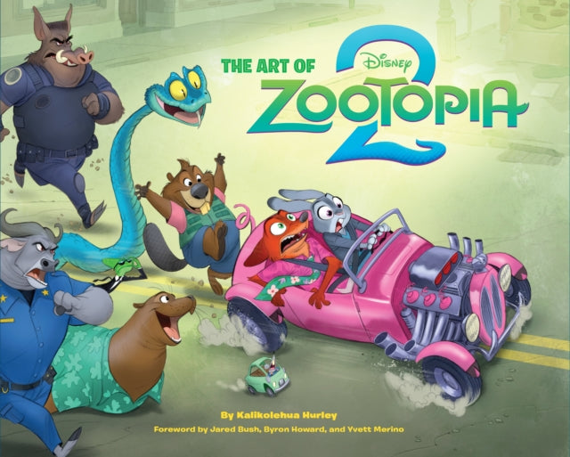Book cover of: Disney The Art of Zootopia 2