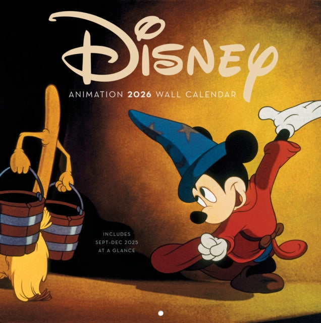 Book cover of: Disney Animation 2026 Wall Calendar