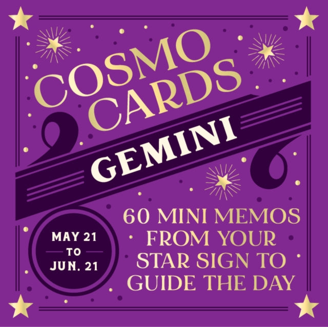 Book cover of: Cosmo Cards: Gemini