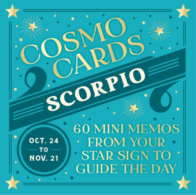 Book cover of: Cosmo Cards: Scorpio