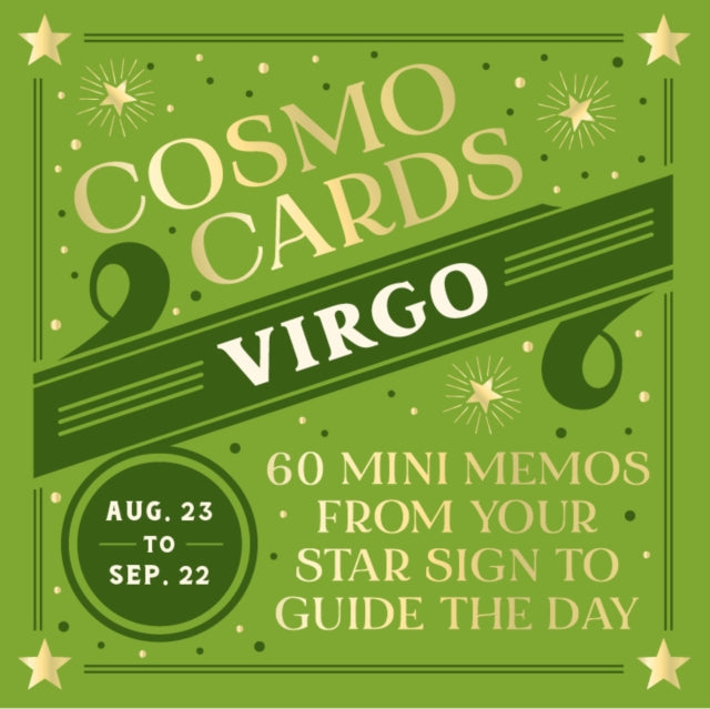 Book cover of: Cosmo Cards: Virgo