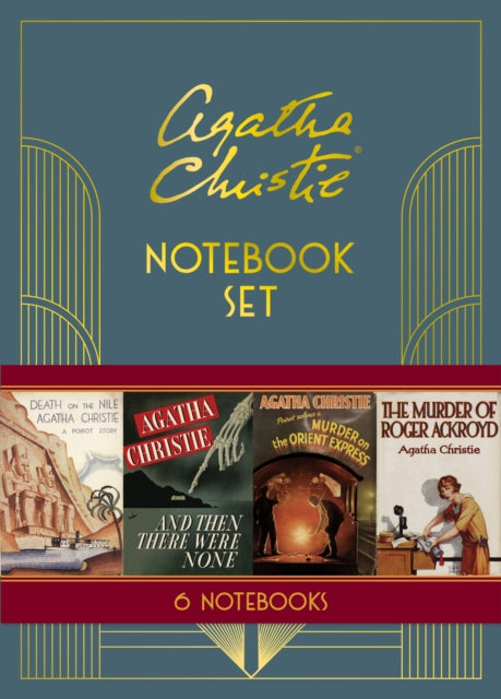Book cover of: Agatha Christie Notebook Set