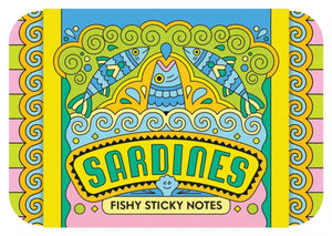 Sardines Fishy Sticky Notes