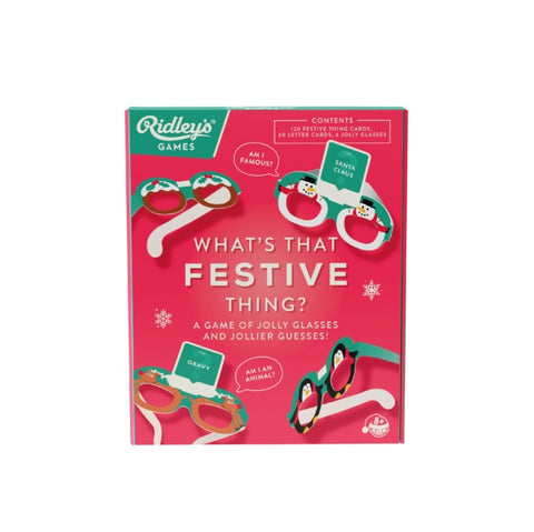 What's That Festive Thing?
