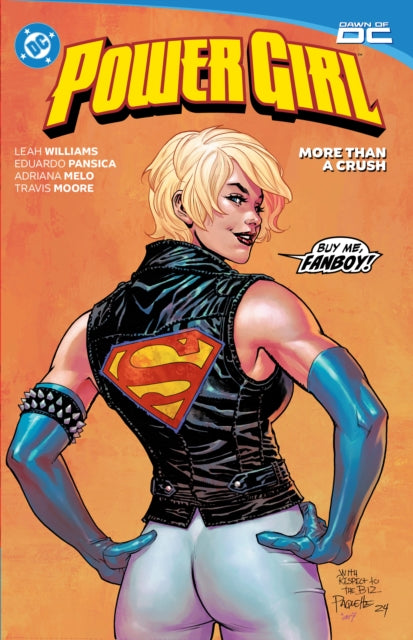 Book cover of: Power Girl Vol.2: More Than a Crush. By: Leah Williams