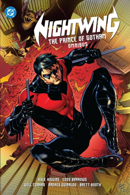 Book cover of: Nightwing: The Prince of Gotham Omnibus. By: Kyle Higgins