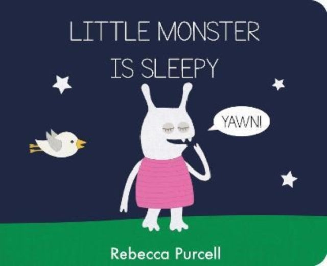 Book cover of: Little Monster is Sleepy. By: Rebecca Purcel
