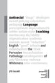 Book cover of: Antisocial Language Teaching. By: J. P. B. Gerald