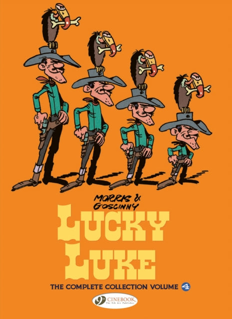 Book cover of: Lucky Luke - The Complete Collection Vol.4