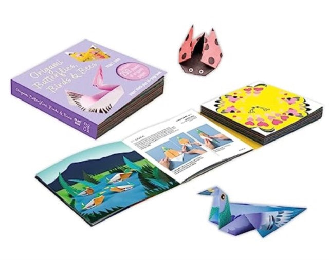 Book cover of: Origami Butterflies, Birds & Bees. By: Mari Ono