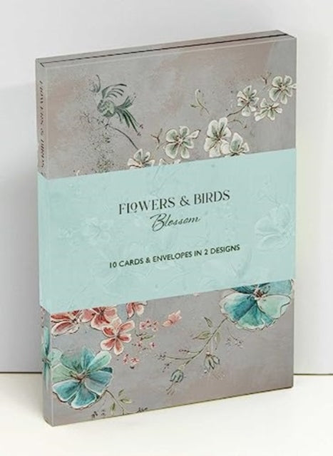 Book cover of: Flowers & Birds Blossom Wallet Notecards. By: Lucy Hunter