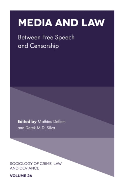 Book cover of: Media and Law. By: Mathieu Deflem