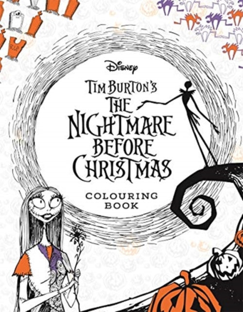 Book cover of: Disney Tim Burton's The Nightmare Before Christmas Colouring Book