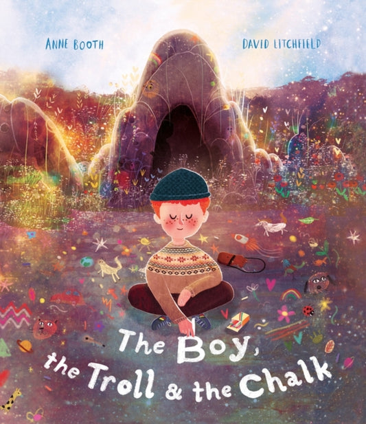 Book cover of: Boy, the Troll and the Chalk