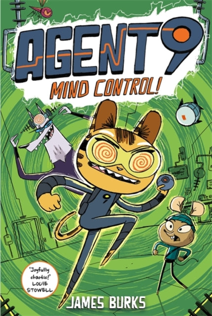 Book cover of: Agent 9: Mind Control!. By: James Burks