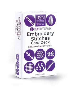 Embroidery Stitches Card Deck