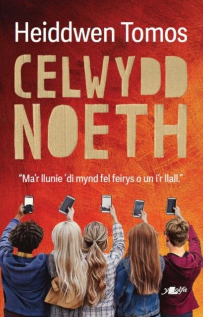 Book cover of: Celwydd Noeth. By: Heiddwen Tomos