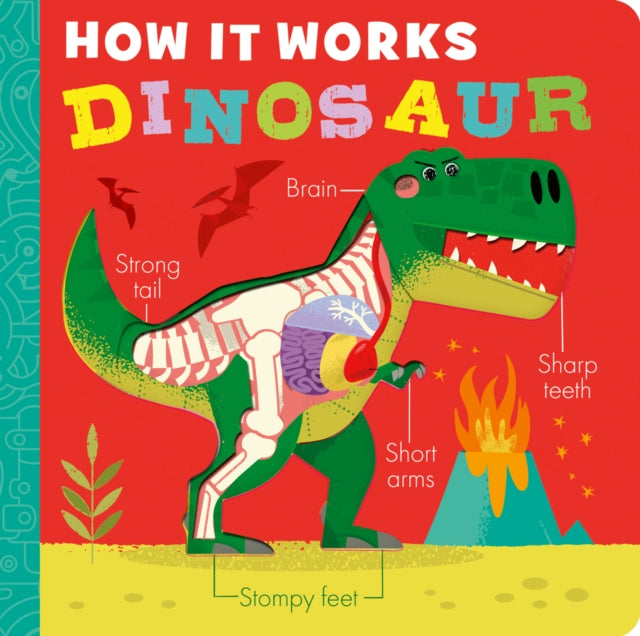 How it Works: Dinosaur 9781801041850 Amelia Hepworth