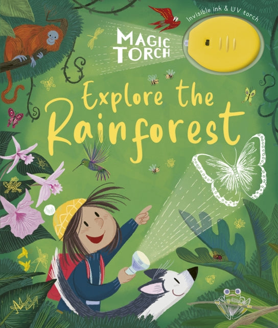 Book cover of: Magic Torch: Explore the Rainforest. By: Stephanie Stansbie
