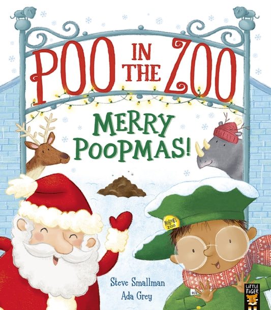Poo in the Zoo: Merry Poopmas! 9781801045049 Steve Smallman
