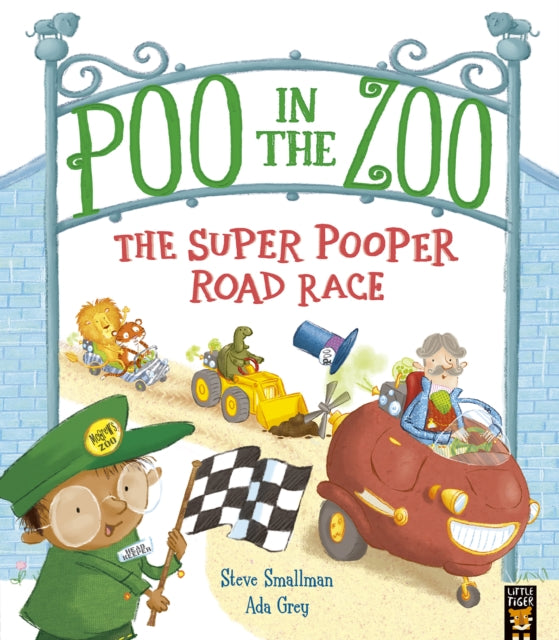 Book cover of: Poo in the Zoo: The Super Pooper Road Race