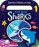 Book cover of: Five Blue Sharks. By: Katie Button