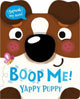 Book cover of: Boop Me! Yappy Puppy. By: Claire Baker