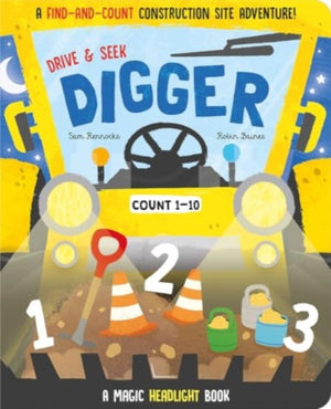 Drive & Seek Digger - A Magic Find & Count Adventure