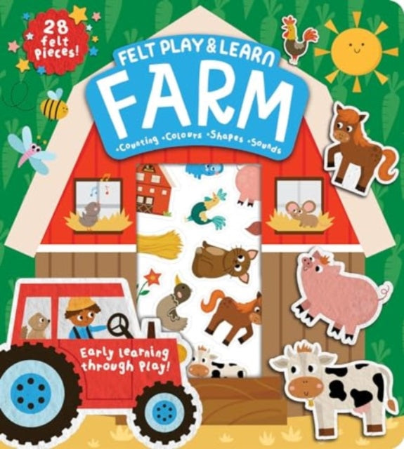 Book cover of: Felt Play & Learn Farm
